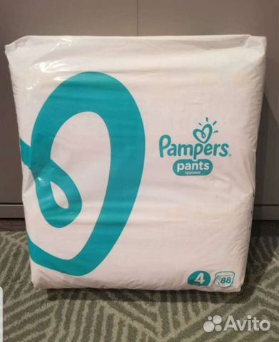 Трусики Pampers 4(88 шт)