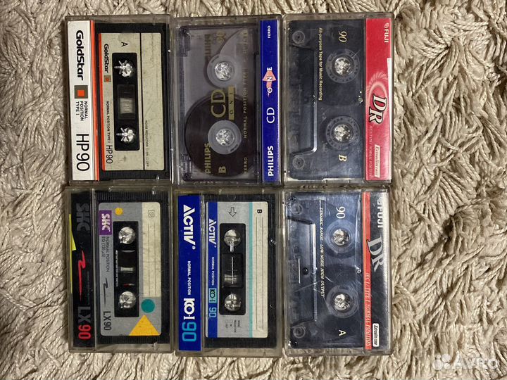 Аудиокассеты запечатанные обмен