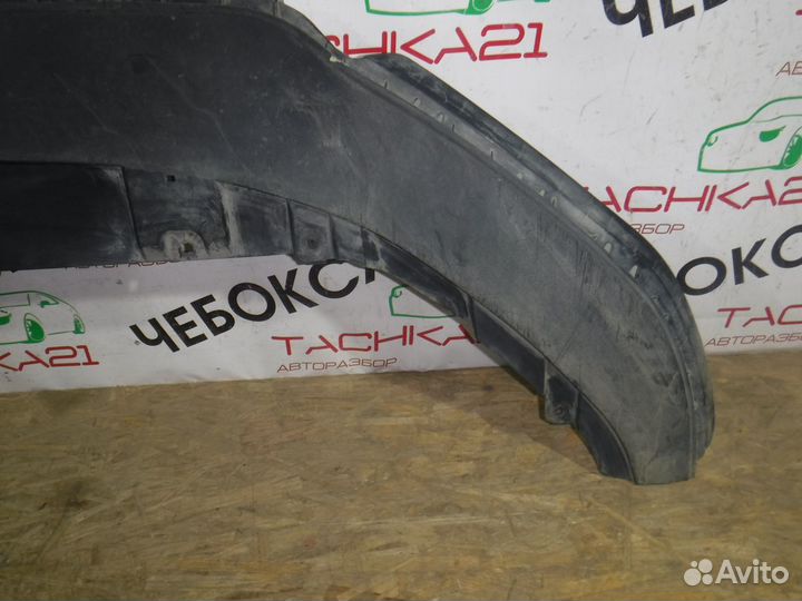 Спойлер переднего бампера VW Polo sedan (2015+)