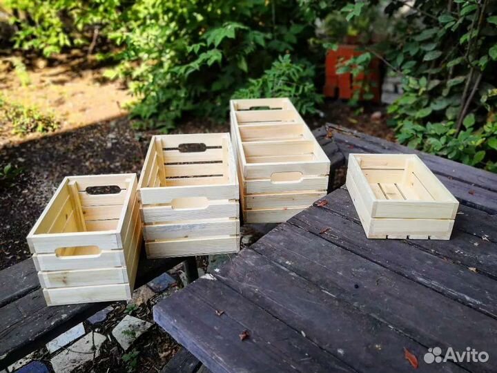 Ящики деревянные IKEA