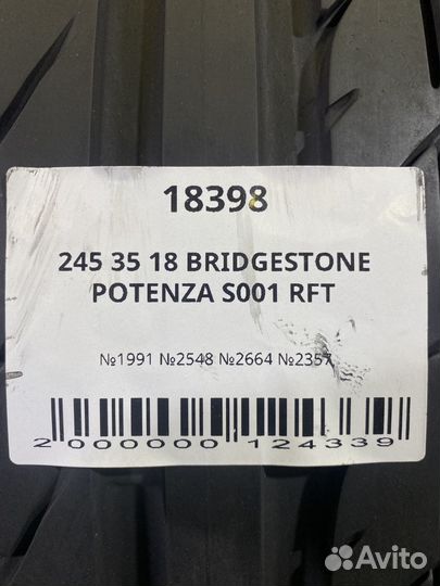 Bridgestone Potenza S001 245/35 R18