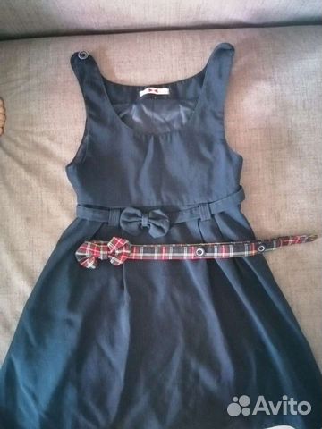 Сарафан школьный 122-134р