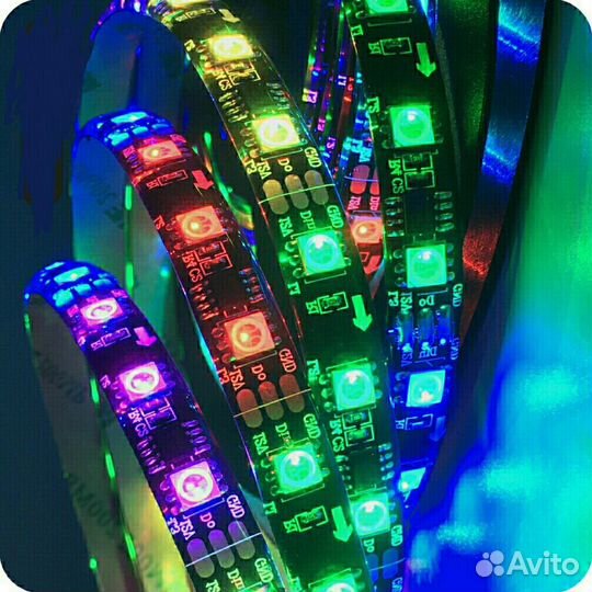 Адресные светодиодные ленты 12 вольт