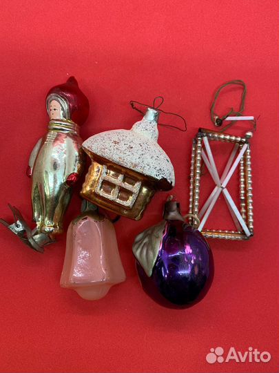 Елочные игрушки СССР