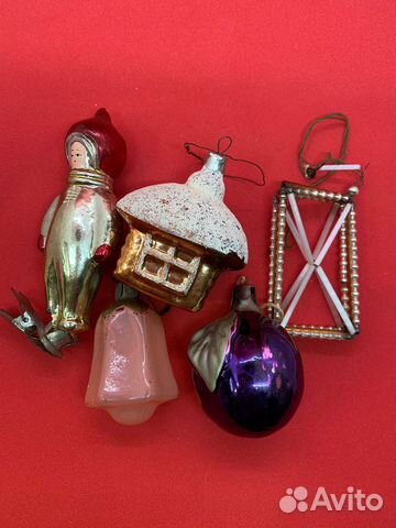 Елочные игрушки СССР