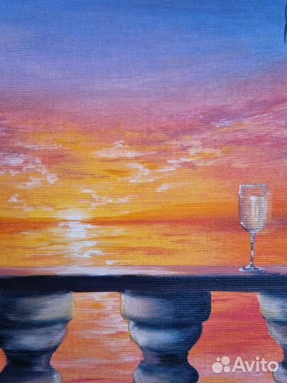 Картина маслом на холсте 