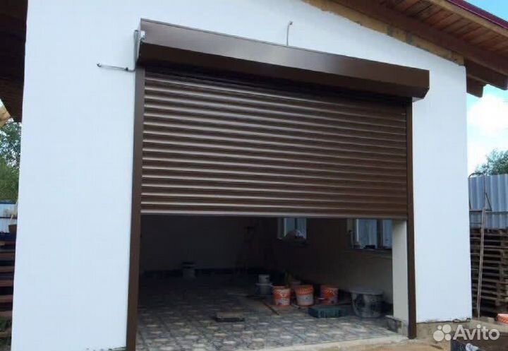 Рольставни под ключ (Новые, с приводом)