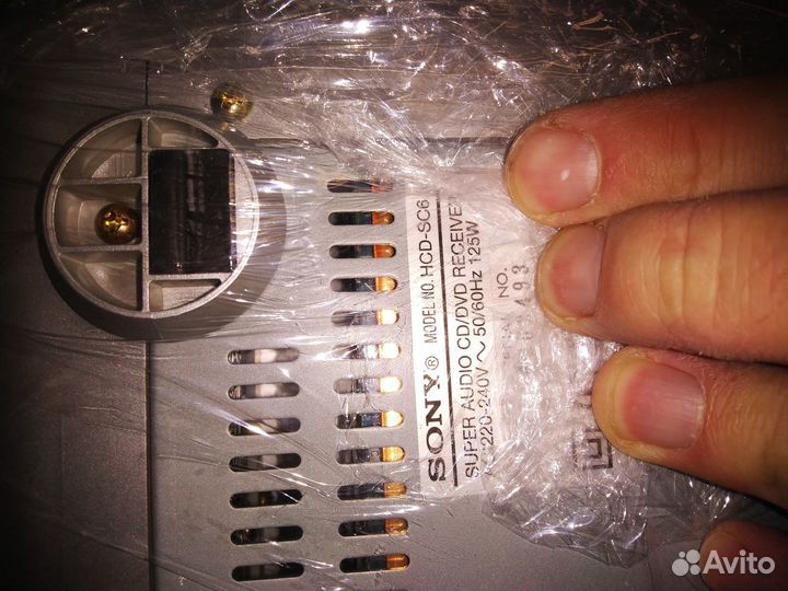 Домашний кинотеатр Sony HCD-SC6 с суперакустикой