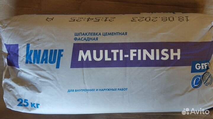 Шпаклевка фасадная knauf