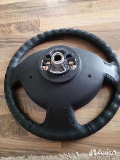 Руль кожаный с подушкой безопасности
