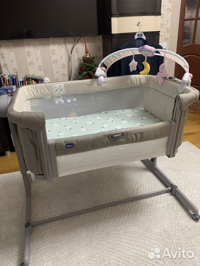 Колыбель люлька chicco next2me magic evo