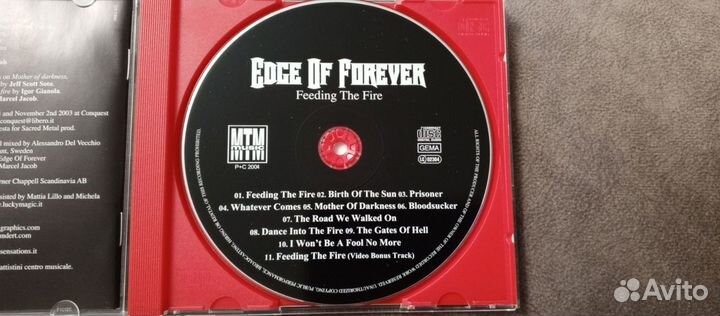 Edge of Forever 2cd (2004,2005) MTM music germany