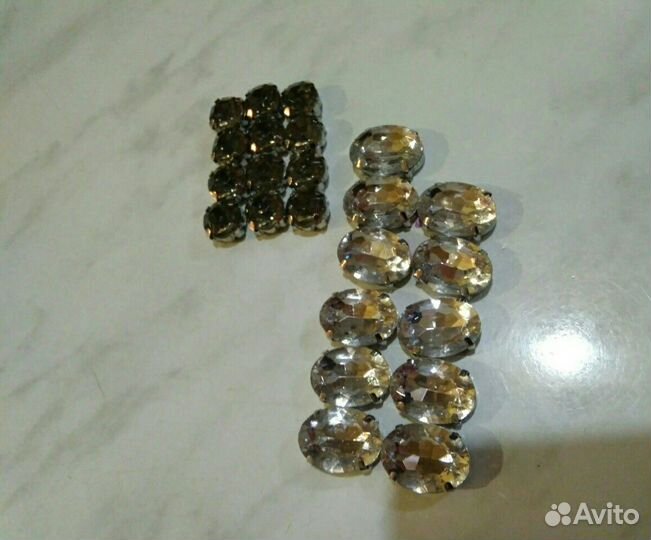 Пуговицы, стразы