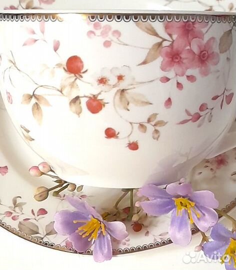 Чайно-кофейные пары. Костяной фарфор