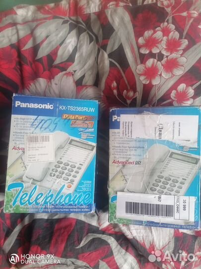 Стационарный телефон panasonic