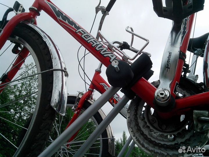 Велокрепление на крышу с замком Amos Польша+