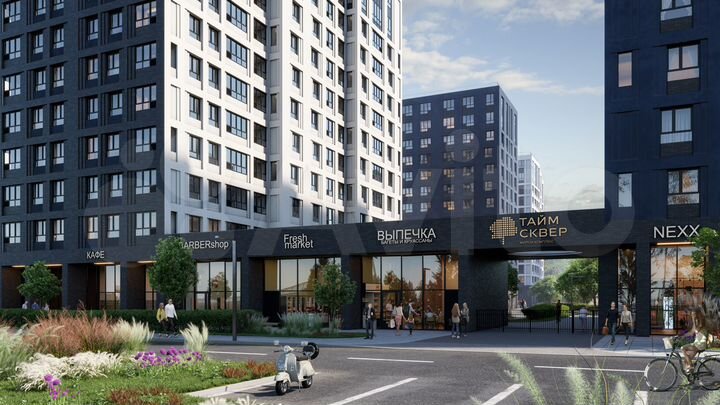 Квартира-студия, 23,6 м², 3/13 эт.