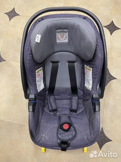 Автолюлька peg perego с базой isofix