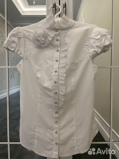 Блузка школьная маленькая леди 158