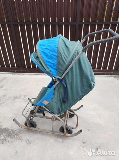 Коляска санки