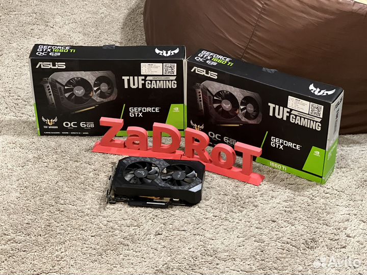 Asus tuf gtx 1660 ti