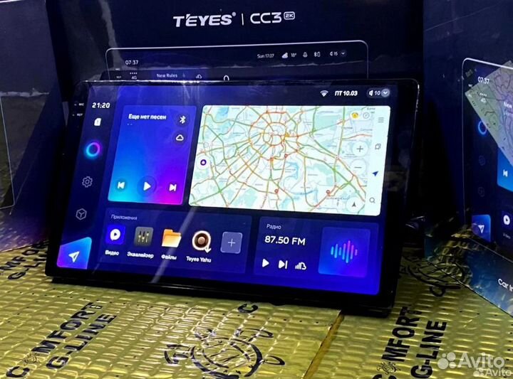 Магнитола Teyes сс3 2К 4/64 для Renault