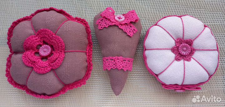 Игольница из ткани