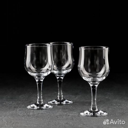 Набор фужеров для вина Tulipe, 315 мл, 3 шт