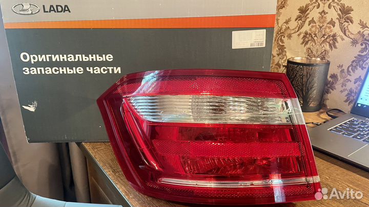 Фонарь задний левый в крыло Лада Vesta