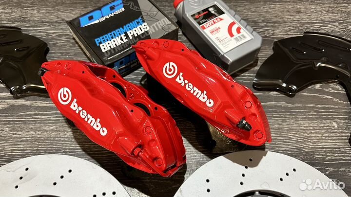 Тормозной кит Brembo 340/30 tiguan II kodiaq Q3