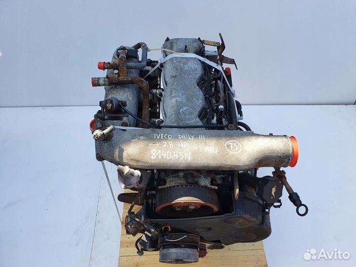 Двигатель 8140.43 2.8TDI ive 78 кВт Iveco Daily