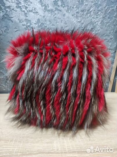 Шапка натуральный мех