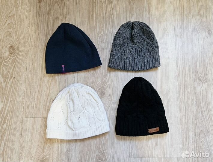 Шапки женские пакетом 4 шт