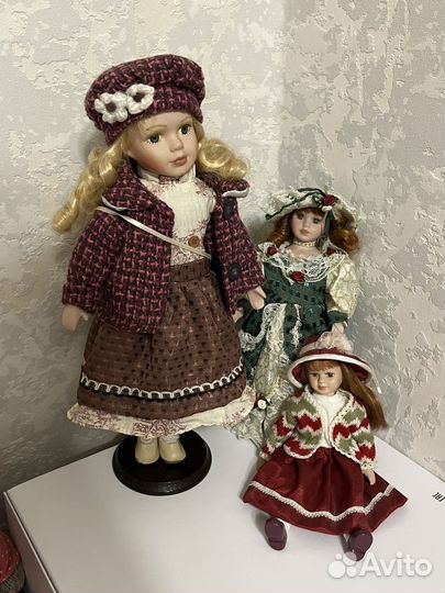 Куклы фарфор