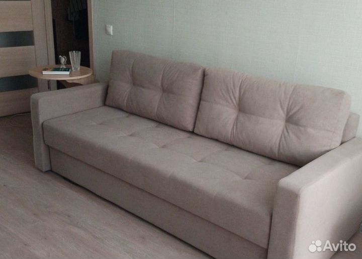 Диван прямой с механизмом Тик-Так Еврокнижка