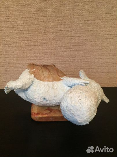 Мумий тролль из папье-маше