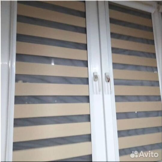 Рулонные Шторы Зебра всех типов на заказ