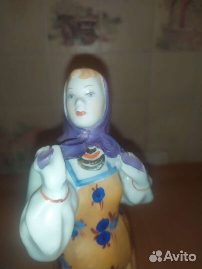 Статуэтка Плясунья дулево 1964