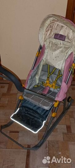 Детские санки коляска