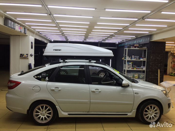 Автобокс Active M на крышу LADA Granta лифтбек