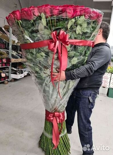 Высокие розы Букеты с доставкой