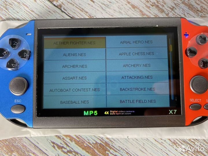 Игровая приставка psp x7 новая