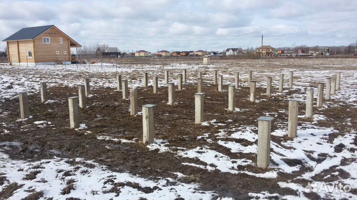 Сваи забивные железобетонные