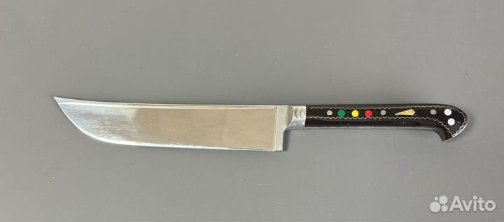 Нож кухонный узбекский Пчак нержавейка миниатюрный