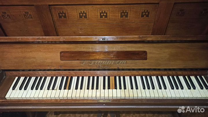 Пианино старинное немецкое Trautwein Berlin