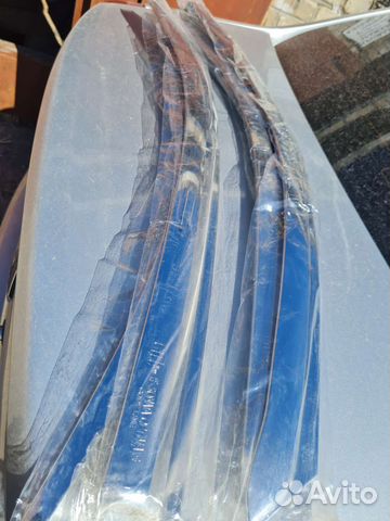 Дефлекторы оригинал hyundai sonata хромированные