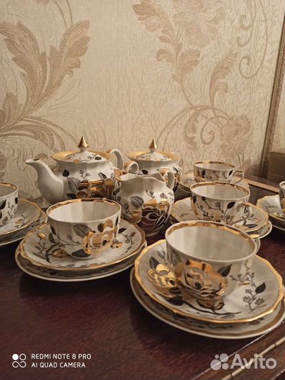 Чайный сервиз вербилки СССР