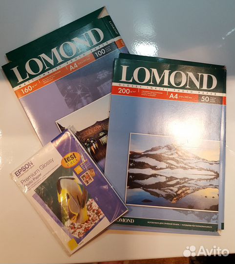 Набор фотобумаги Lomond, Epson