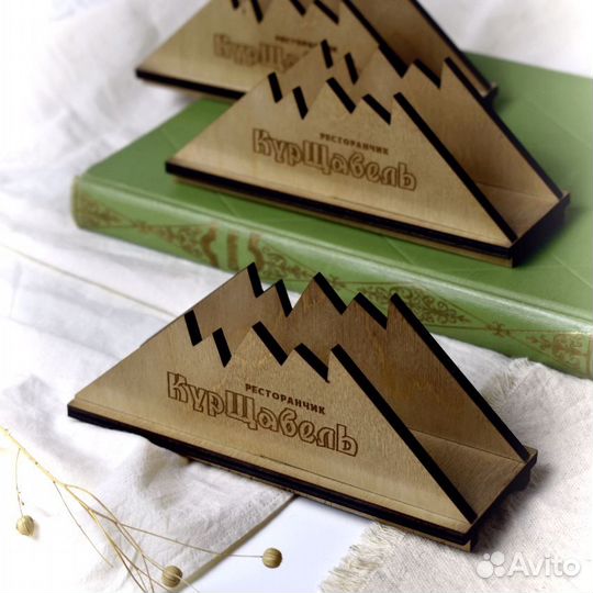 Салфетница деревянная 