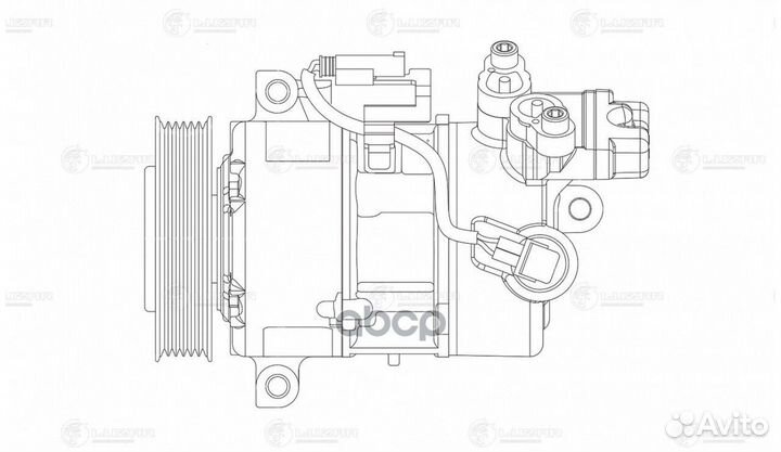 Компрессор кондиц. для а/м BMW 3 (E90) (05) /1